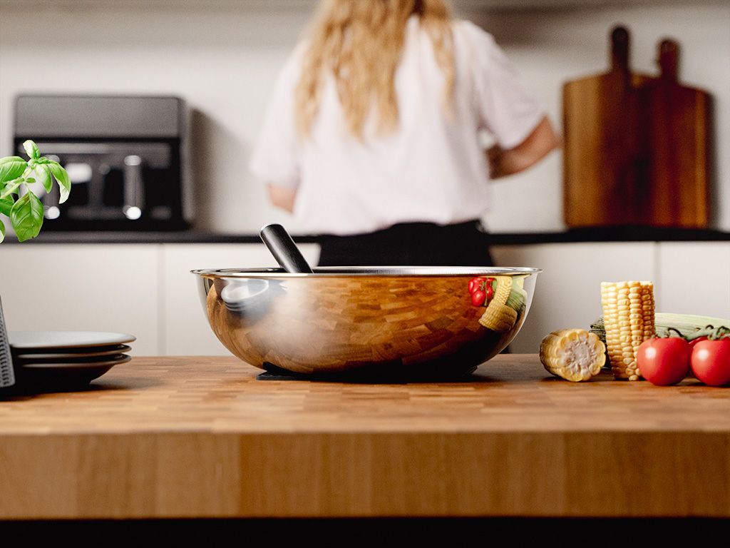 WOKKIPANNU IRROTETTAVALLA KAHVALLA 30CM SETTI - 5