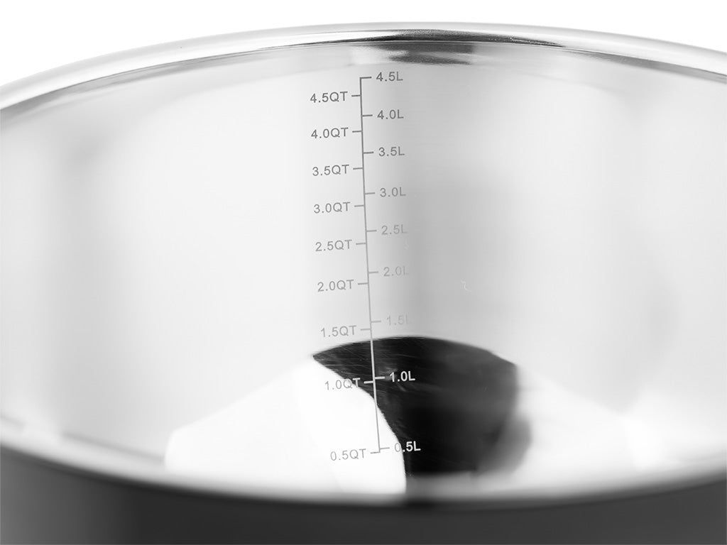 RUOSTUMATTOMASTA TERÄKSESTÄ SEKOITUSKULHO – 5000ML - 3
